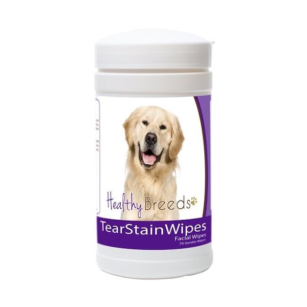 Healthy Breeds 840235152941 Golden Retriever Tear Stain Wipes 840235152941 - main